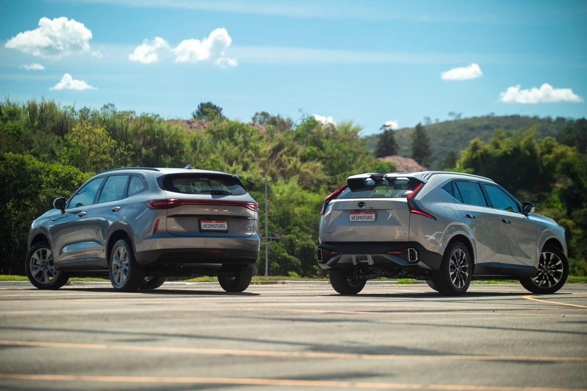 GAC GS4 tem porta-malas de 638 litros enquanto o GWM Haval H6 tem porta-malas de 560 litros