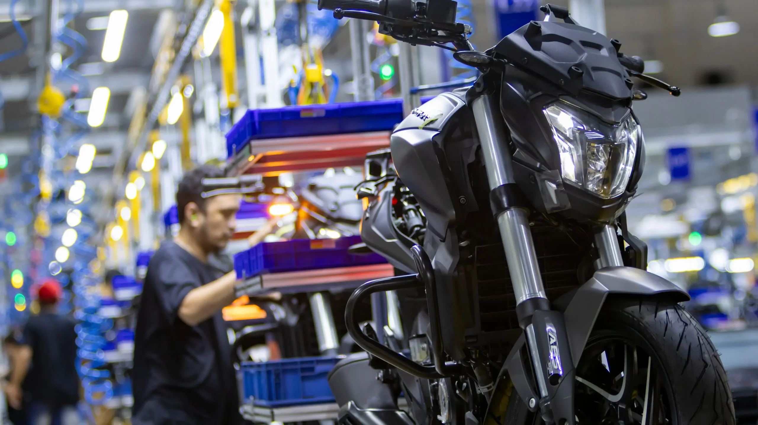 Nessa nova fase, a Bajaj poderá produzir até 60 mil motos por ano em Manaus (AM)