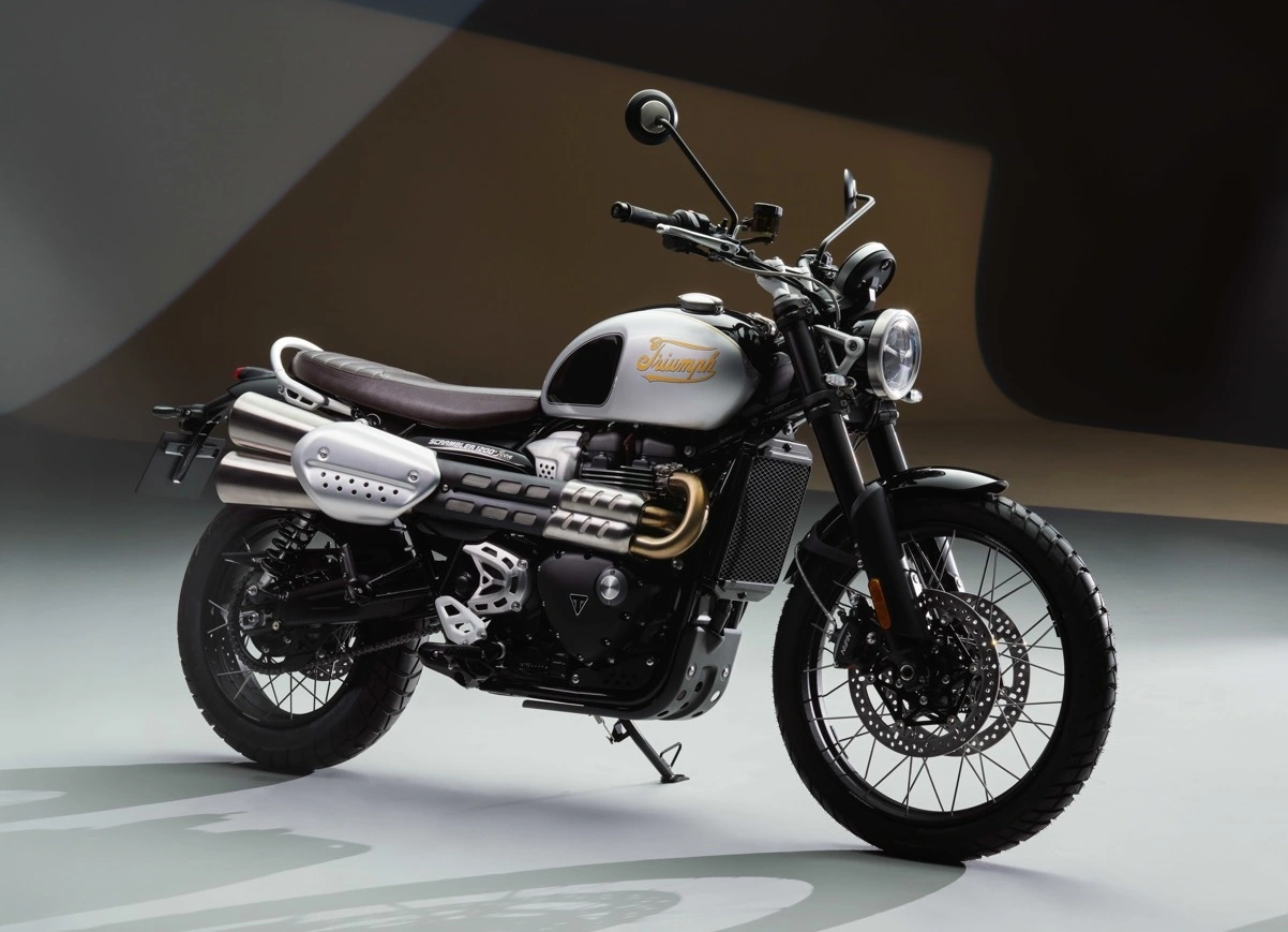 A Scrambler 1200 X é uma das motos da Triumph que ganharam versão Icon Edition