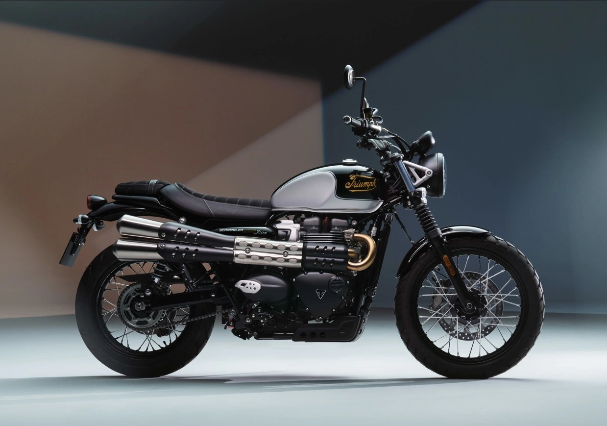 A Scrambler 900 também ganhou uma versão Icon Edition, mas a pintura é diferente da aplicada na Scrambler 1200 X Icon Edition