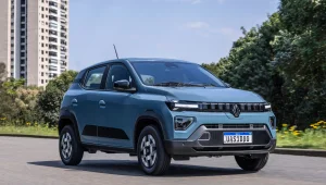O Renault Kwid E Tech mudou batsante, mas o preço continua em R$ 99.990