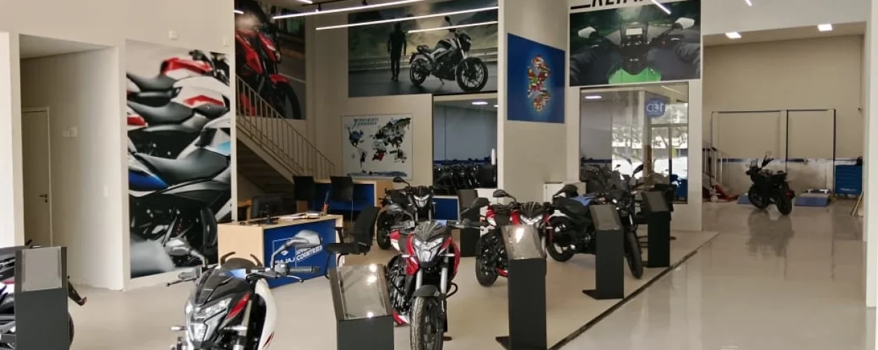 A Bajaj inaugurou mais uma concessionária: fica em Londrina, no Paraná