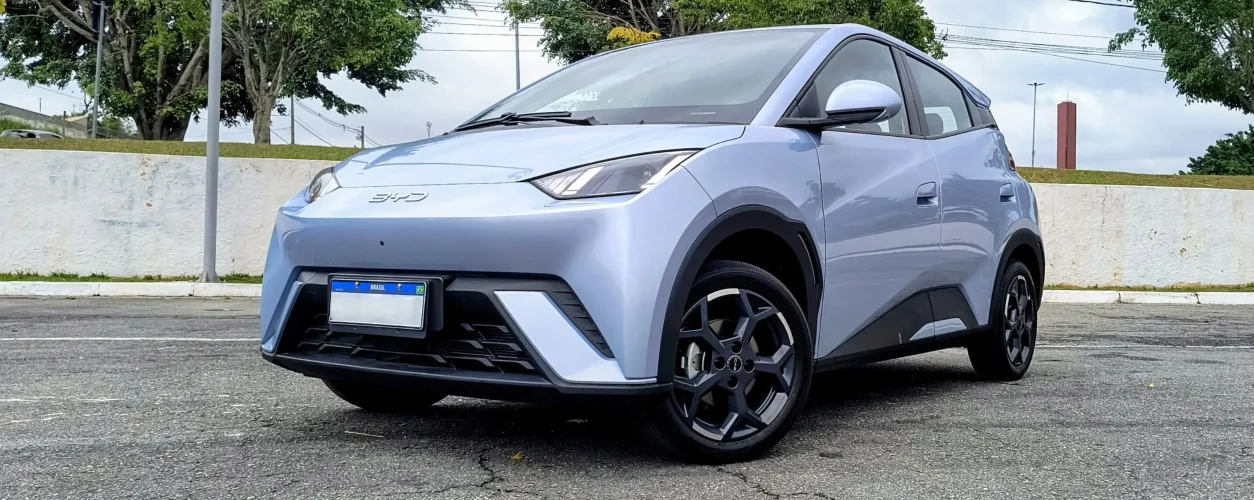 BYD Dolphin Mini é o carro elétrico mais vendido do Brasil em 2025