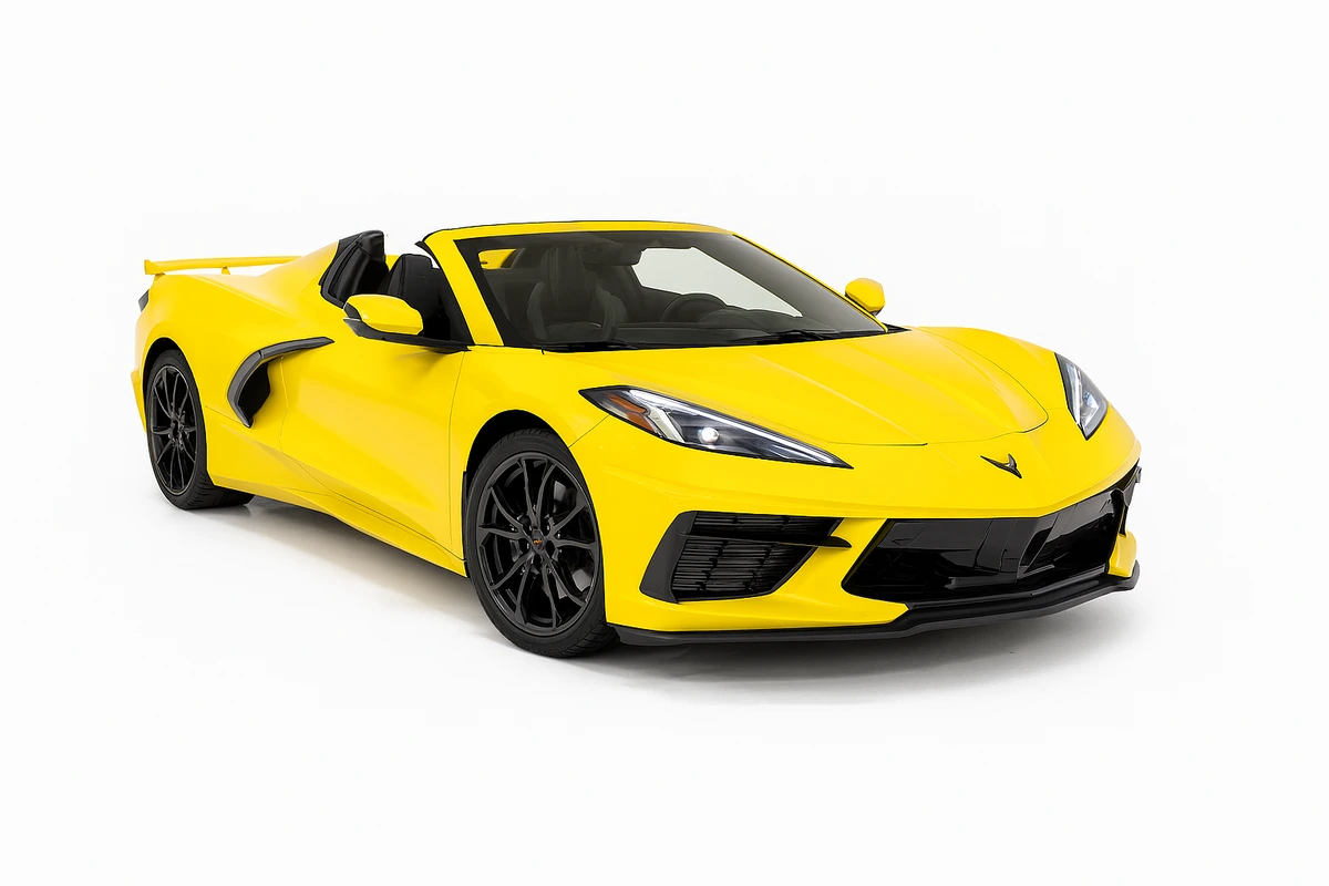 Salão do Automóvel 2025 terá exemplar do Chevrolet Corvette Stingray 1 Lt Conversível 
