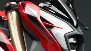 Bajaj Dominar Ns400z Racing Red Vermelha Destaque