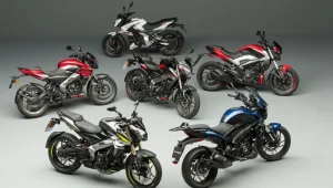 A linha Bajaj no Brasil é composta, atualmente, por seis modelos