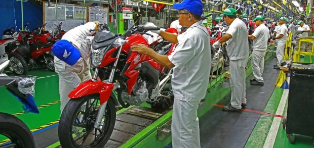 Produção de motos teve melhor janeiro desde 2008
