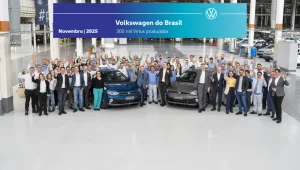 Volkswagen Virtus atinge o marco de 300 mil unidades produzidas