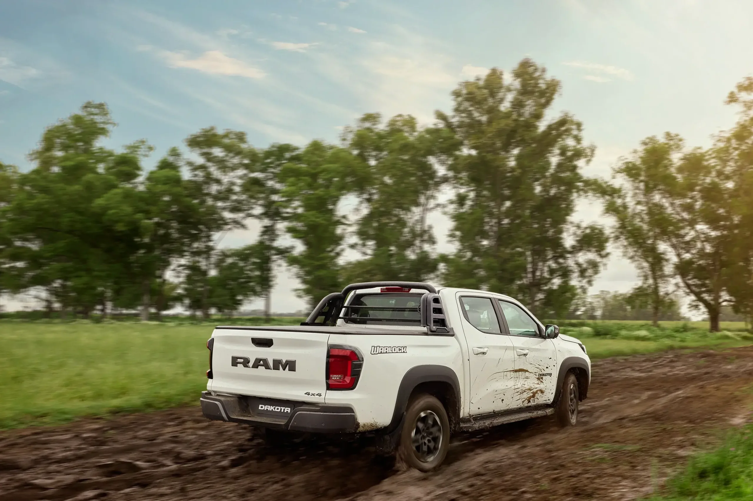 O bloqueio do diferencial traseiro da Ram Dakota é bastante funcional e responde rapidamente em todos os acionamentos