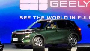 O Geely EX5 híbrido foi anunciado oficialmente no Salão de São Paulo