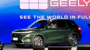 O Geely EX5 híbrido foi anunciado oficialmente no Salão de São Paulo