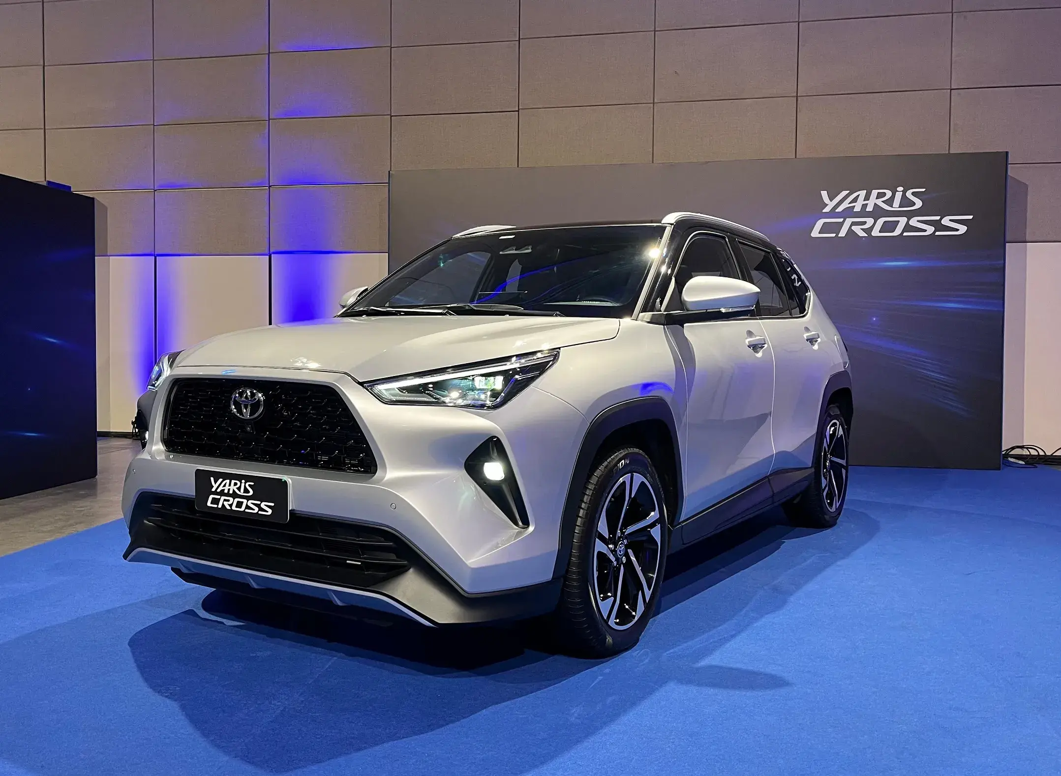 O aguardado Toyota Yaris Cross fez sua estreia para o grande público no Salão do Automóvel de São Paulo