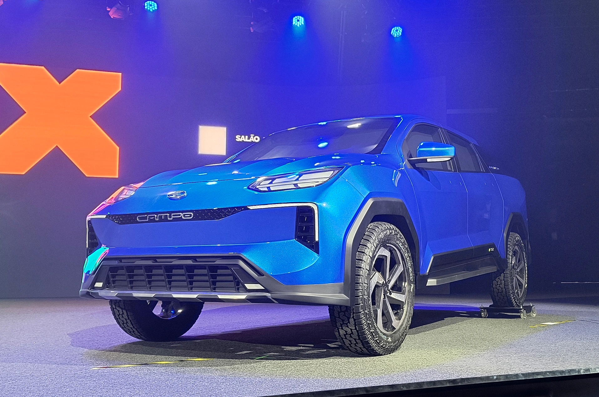 A picape nacional Lecar Campo foi exibida no Salão de São Paulo. Será que vai virar realidade?