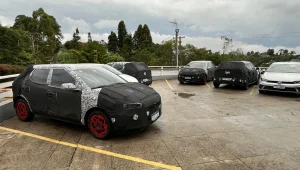 Flagra novo Hyundai HB20 camuflado