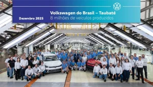 Fábrica da Volkswagen em Taubaté