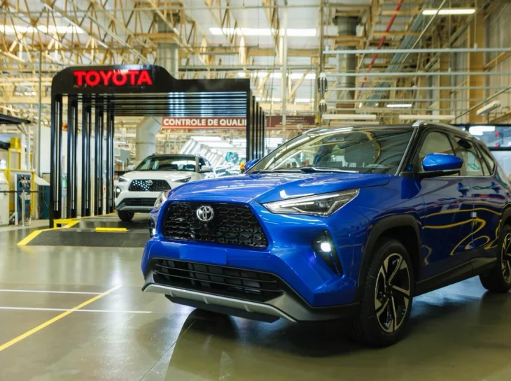 Toyota inicia produção do Yaris Cross no Brasil