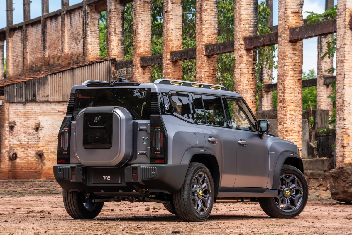Jetour T2 é o SUV mais caro da marca, vendido no Brasil