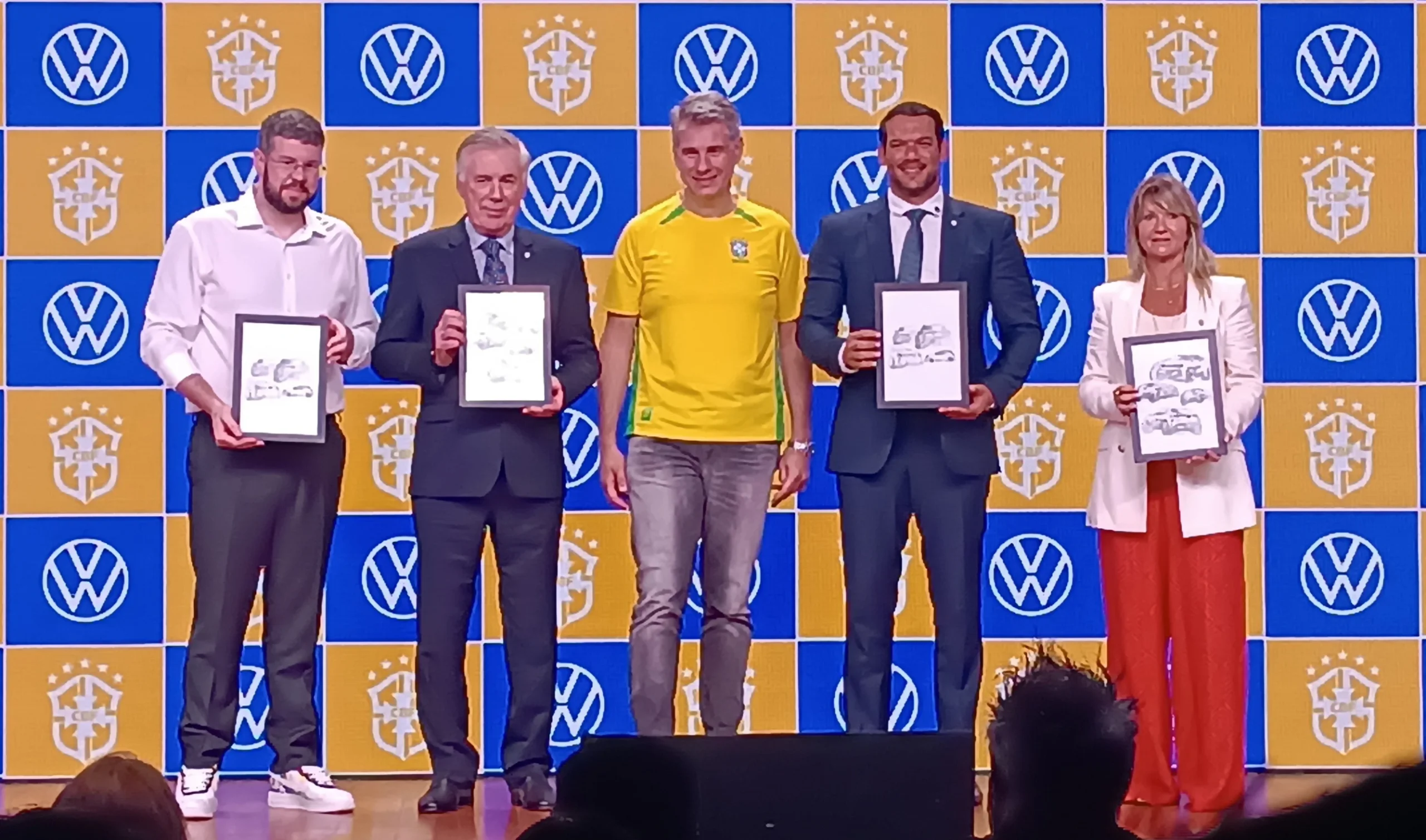 Volkswagen Patrocina Cbf E Seleções Brasileiras