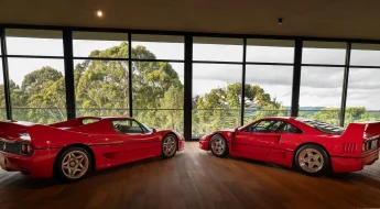 Ferrari F40 E F50 No Museu Carde 2