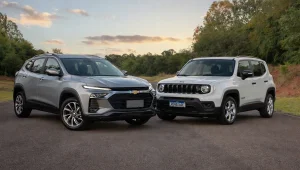 Jeep Renegade ou Chevrolet Tracker, qual levar?