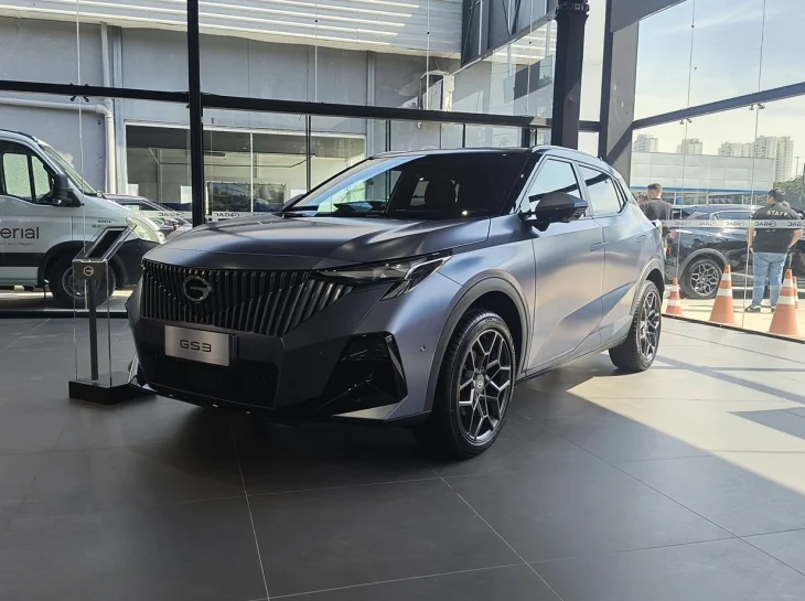 GAC GS3 estreia a partir de R$ 129.990