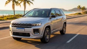 Jeep Commander 2027 agora tem motor híbrido