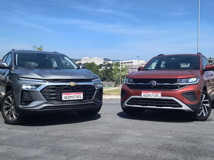 T-Cross x Tracker: uma briga de R$ 180 mil