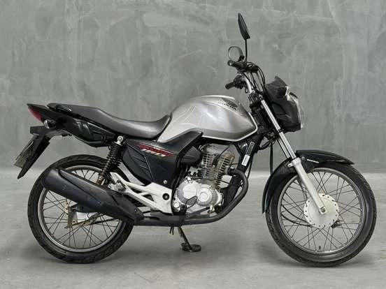 Imagem de uma motocicleta Honda CG 160 Start ES em excelente estado, ideal para quem busca economia e desempenho até 15 mil reais.