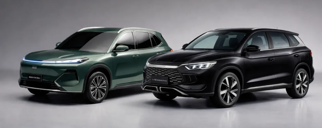 Geely EX5 EM-i chega para brigar com SUVs híbridos já consolidados, como o BYD Song Pro