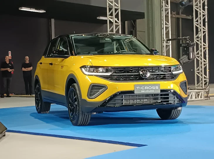 VW T-Cross Canarinho nasce como "peça de museu"