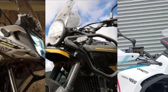 Comparativo Honda Sahara Xre 300, Re Himalayan 450 E Cfmoto Ibex 450