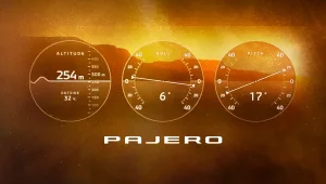 Novo Mitsubishi Pajero Painel