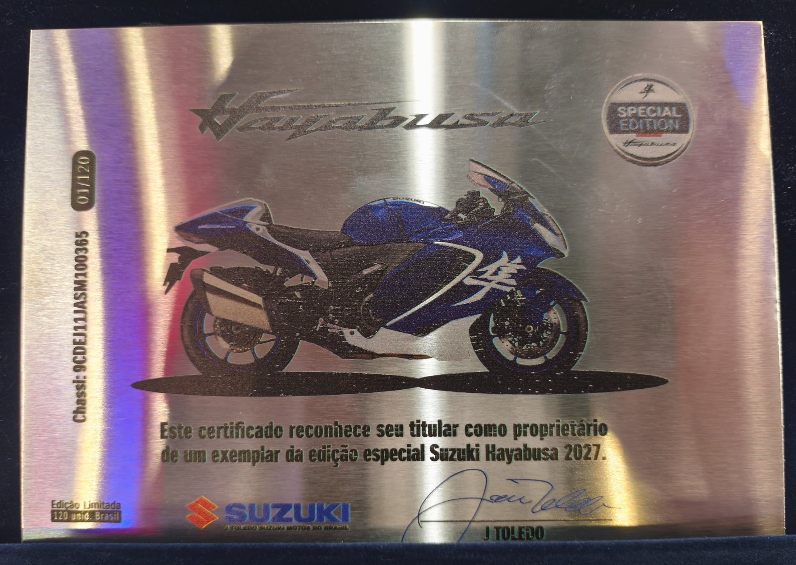 Suzuki Gsx 1300r Hayabusa Série Especial Limitada 0