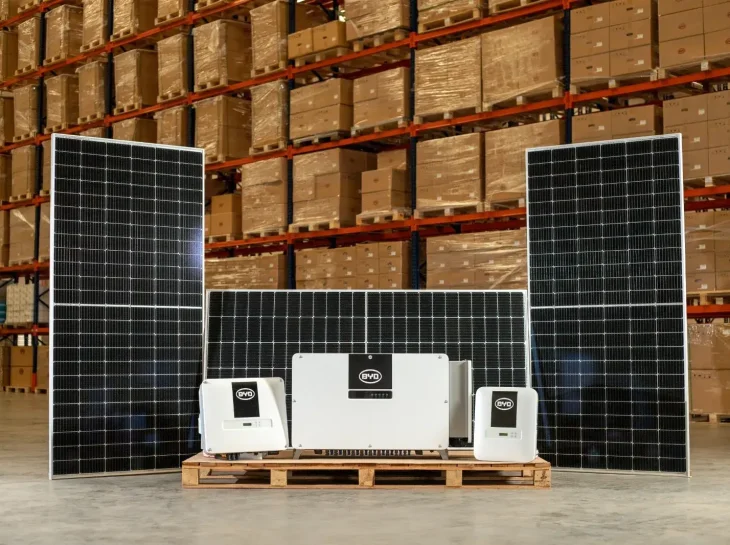 Concessionárias BYD passam a vender "kits solares"